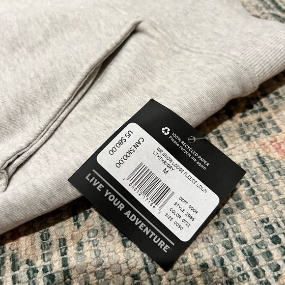 Eddie Bauer Snow Lodge Faux Shearling-Lined Jogger Pants - Picture 4 of 5